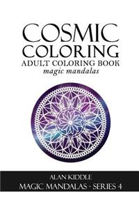 Cosmic Coloring: Adult Coloring Book