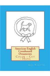 American English Coonhound Ornaments