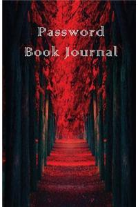 Password Book Journal: Password Book Journal / Diary / Notebook Red