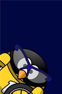 Peek A Cyclist Penguin
