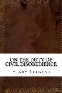 On the Duty of Civil Disobedience