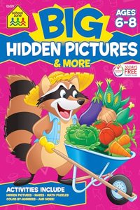 School Zone Big Hidden Pictures & More Workbook