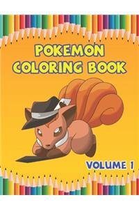 Pokemon Coloring Book Volume 1