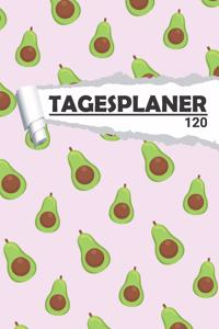 Tagesplaner Avocado Muster