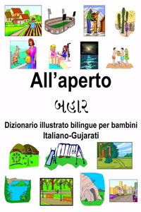 Italiano-Gujarati All'aperto/બહાર Dizionario illustrato bilingue per bambini