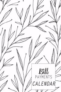 Bill Payments Calendar