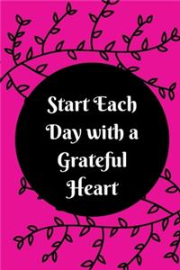 Start Each Day with a Grateful Heart