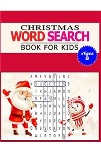 Christmas Word Search Book for Kids Ages 8