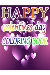 Happy Valentine Day Coloring Book