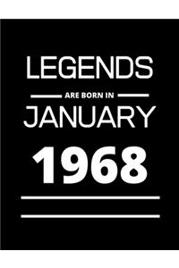 LEGENDS are born in January 1968