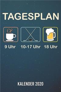 Tagesplan Eishockey Kalender 2020
