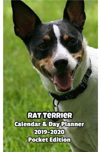Rat Terrier Calendar & Day Planner 2019-2020 Pocket Edition