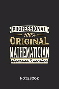 Professional Original Mathematician Notebook of Passion and Vocation