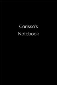 Carissa's Notebook