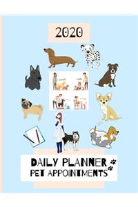 2020 Daily Planner Pet Appointments