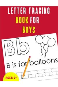 Letter Tracing Book for Boys