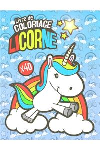 Livre de Coloriage Licorne
