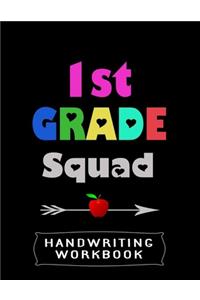 1st Grade Squad Handwriting Workbook
