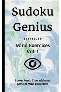 Sudoku Genius Mind Exercises Volume 1