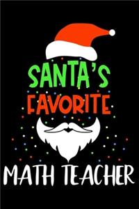 Santa's Favorite Math Teacher
