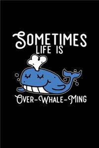Sometimes life is over whale ming