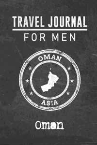 Travel Journal for Men Oman