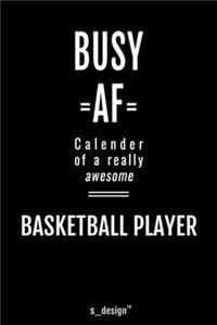 Calendar 2020 for Basketball Players / Basketball Player