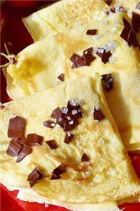 Yummy Crepes and Chocolate Flakes Journal