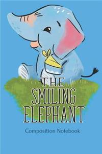 The Smiling Elephant Composition Notebook