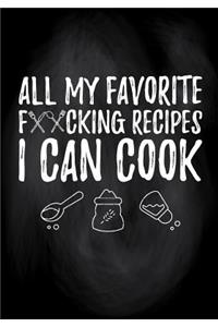 All My Favorite F**cking Recipes I Can Cook