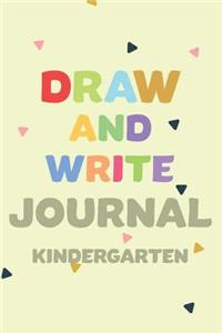 Draw and Write Journal Kindergarten