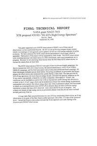 Xte Proposal #20102--
