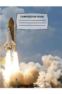 Rocket Launch - Composition Book