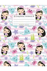 Composition Notebook - Mermaid Series