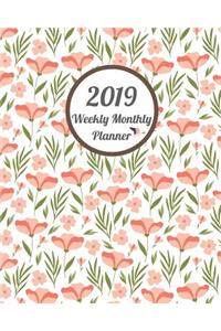 2019 Weekly Monthly Planner