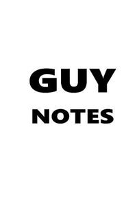 Guy Notes Composition Books For Men Black Font On White Design