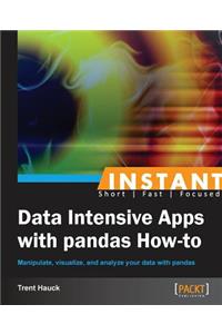 Instant Data Intensive Apps with Pandas How-to