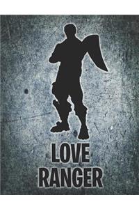 Fortnite Love Ranger Journal Notebook