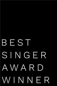 Best Singer Award Winner