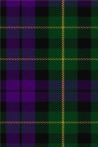Clan Abercrombie Tartan 100 Page Lined Journal/Notebook