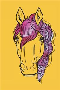 Pink Hair Horse
