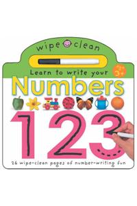 Wipe Clean - Numbers