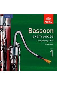 Complete Bassoon Exam Recordings, from 2006, Grade 1 (ABRSM Exam Pieces)