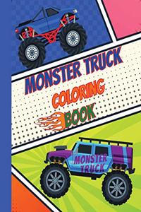 Monster Truck Coloring Book