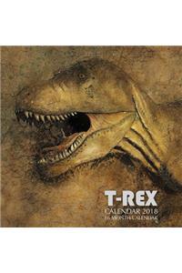 T Rex Calendar 2018