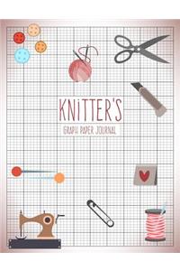 Knitter's Graph Paper Journal