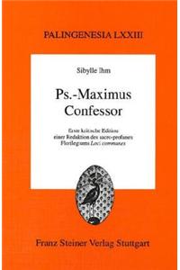 Ps.-Maximus Confessor