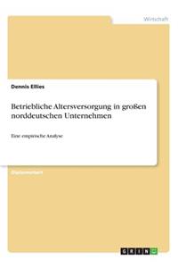 Betriebliche Altersversorgung in großen norddeutschen Unternehmen: Eine empirische Analyse