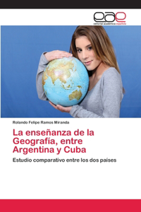 enseñanza de la Geografía, entre Argentina y Cuba