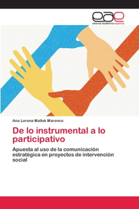 De lo instrumental a lo participativo